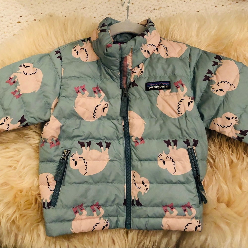 Patagonia Baby puffer jacket.  6-12 m.